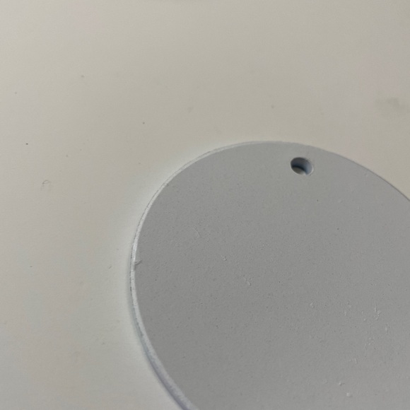 Marble round ornament 2.95 round sublimation creamic - Picture 6 of 7